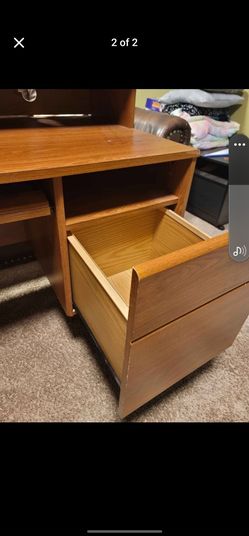 Wood desk