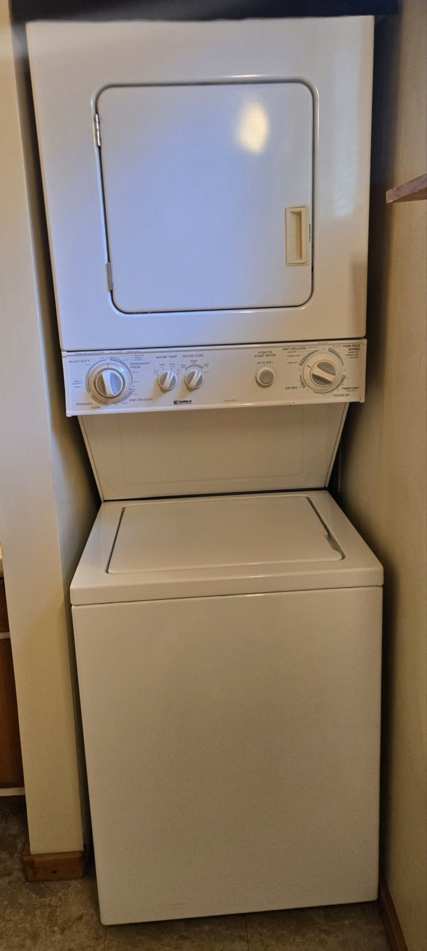 Kenmore Stackable Washer and Dryer