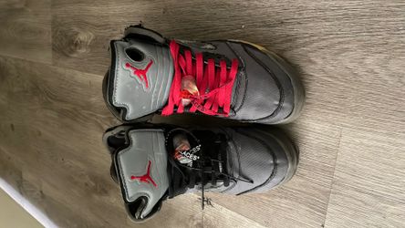 jordan 5 off white muslins size 10