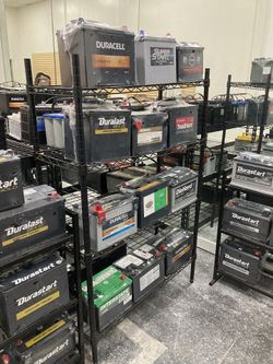 Car batteries