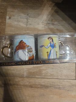 Beauty and the Beast Ceramic Mug Set
