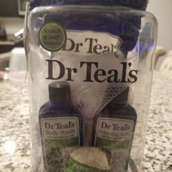 Dr. Teal's 5- Piece Relax Bath Gift Set 5 Fragrances