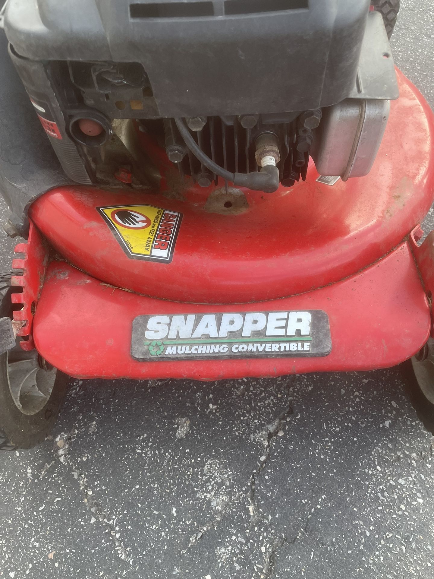 Snapper Lawnmower With Electric Start
