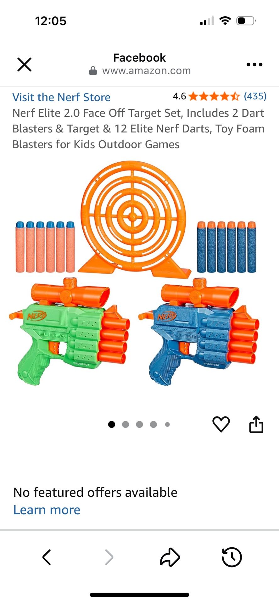 New Nerf Blaster Set
