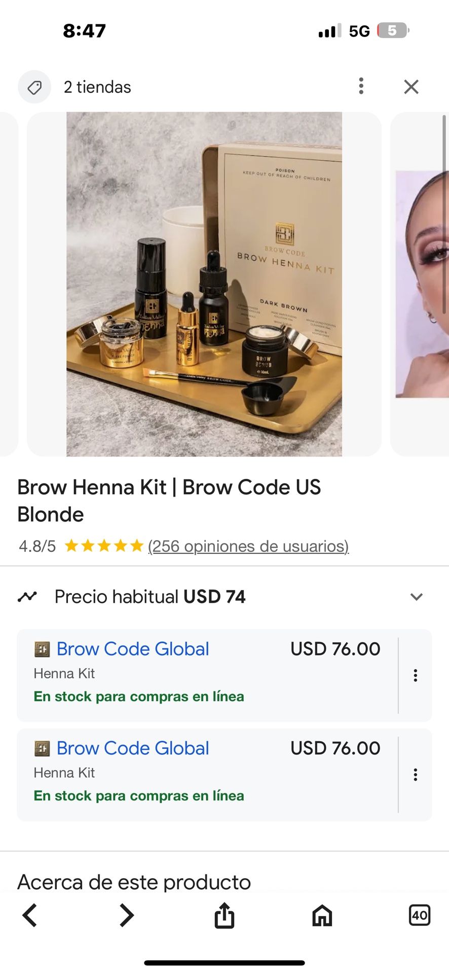 Henna Kit - Brow Code