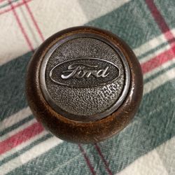 Antique Ford Wooden Shift Knob  