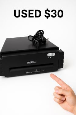 Heavy-Duty 6-Sheet Electric Paper Shredder 