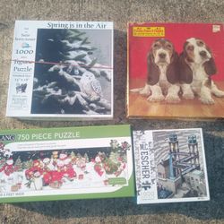 Lpt Of 4 Jigsaw Puzzles 10.00