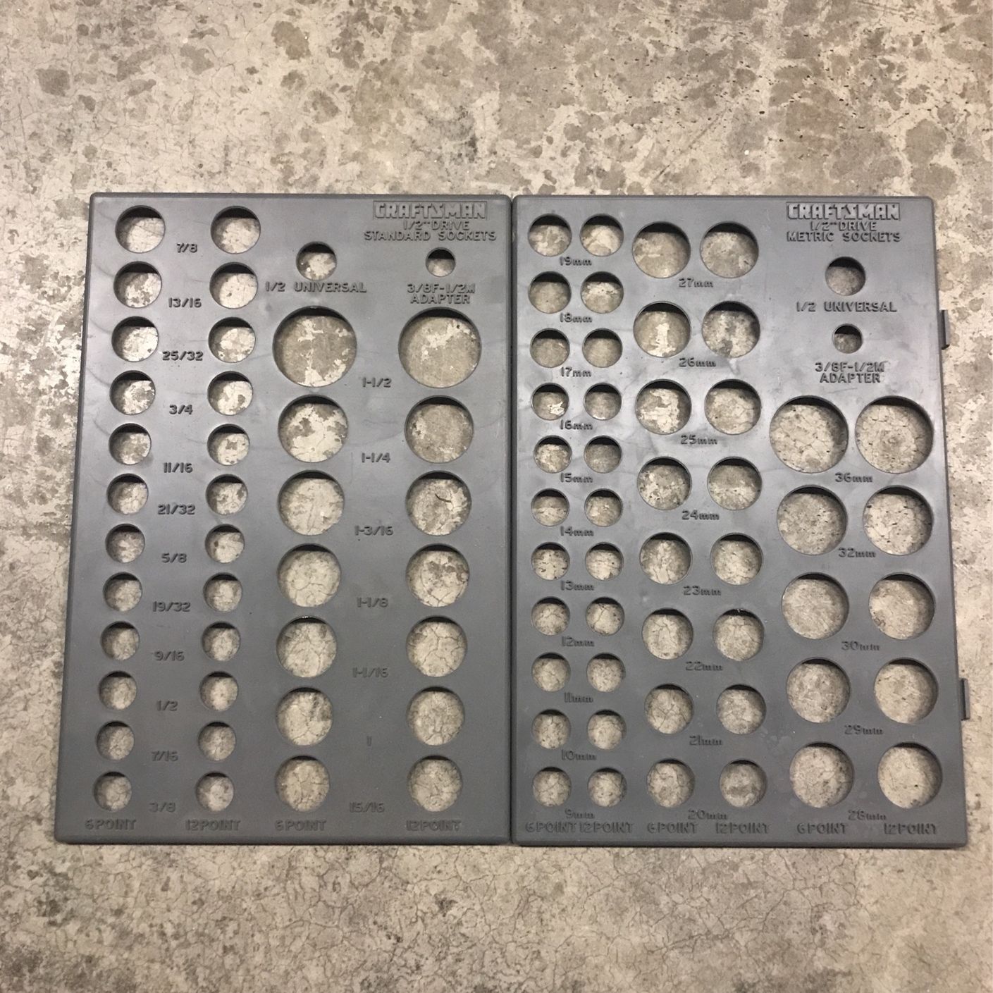 Craftsman Socket Organizer