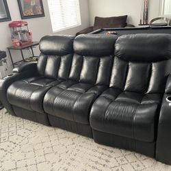 3 Person Movie Theater Seat Recliners