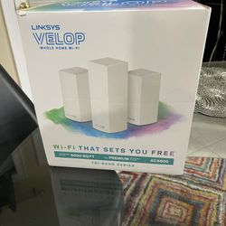 Linksys Velop VLP0203 AC4600 Whole Home WiFi System Tri-band Series 3 Pack