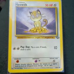POKEMON CARDS - MEOWTH