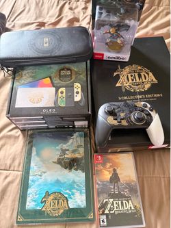 Legend of Zelda Tears of the Kingdom Nintendo Switch Bundle