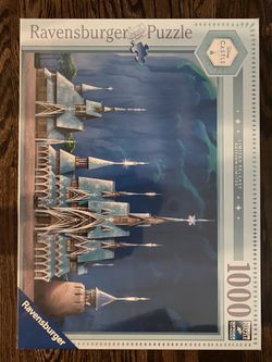Brand new seal Disney castle frozen puzzle