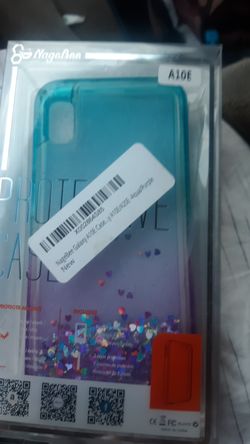 Samsung A 10 with screen protector