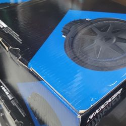 Kicker CVX 12" Brand New