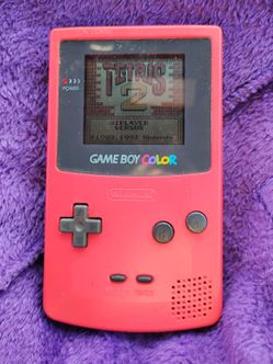 Red Game Boy Color OEM Tested Working