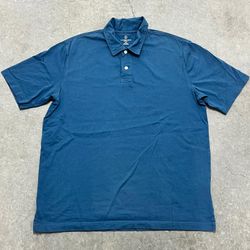 Lands End Blue Polo Shirt
