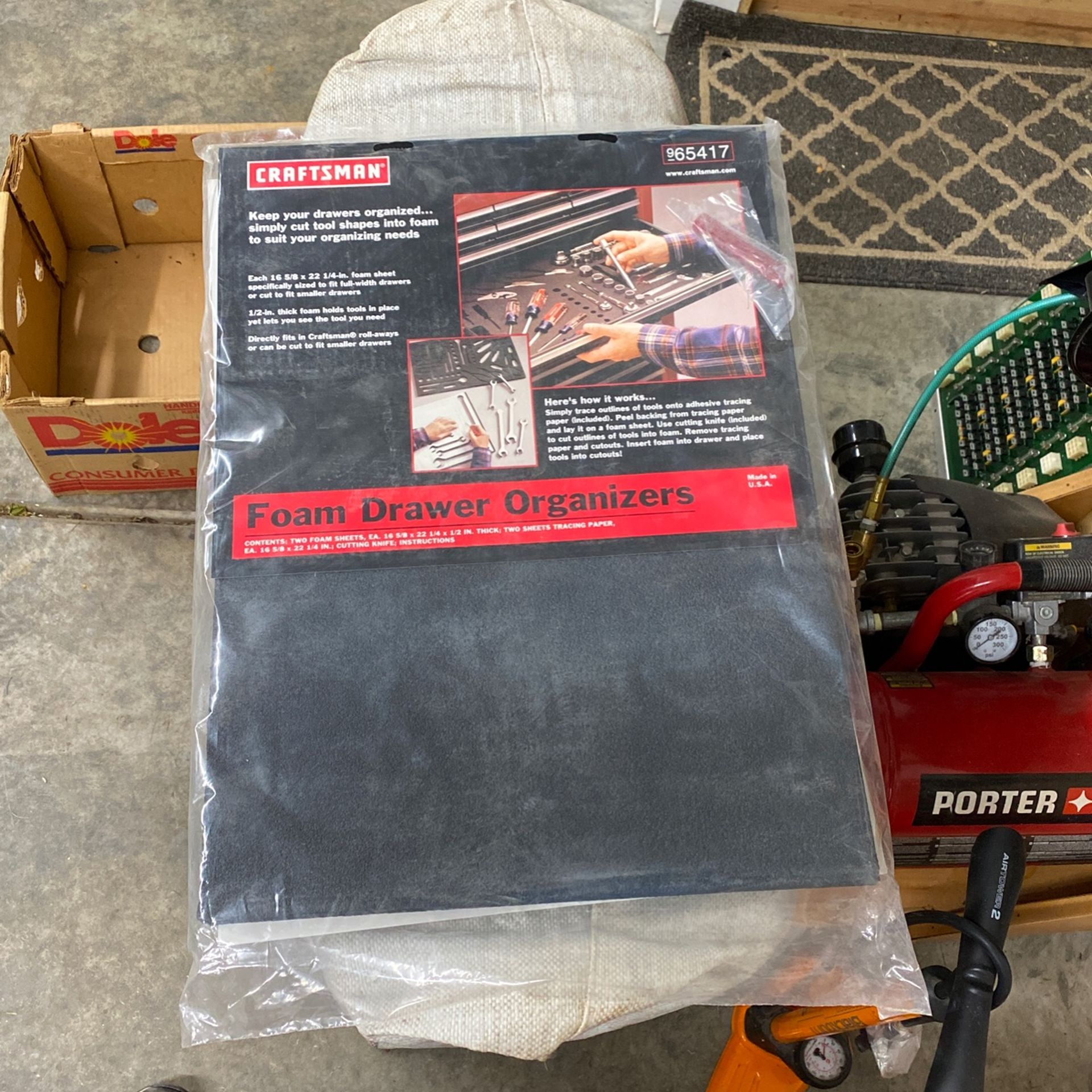 Craftsman Tool Cabinet Foam Drawer Organizers