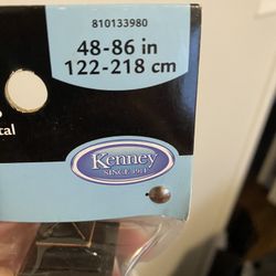 Curtain Rod 48x86 Inch In Box