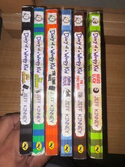 Diary of a wimpy kid...only 6 books
