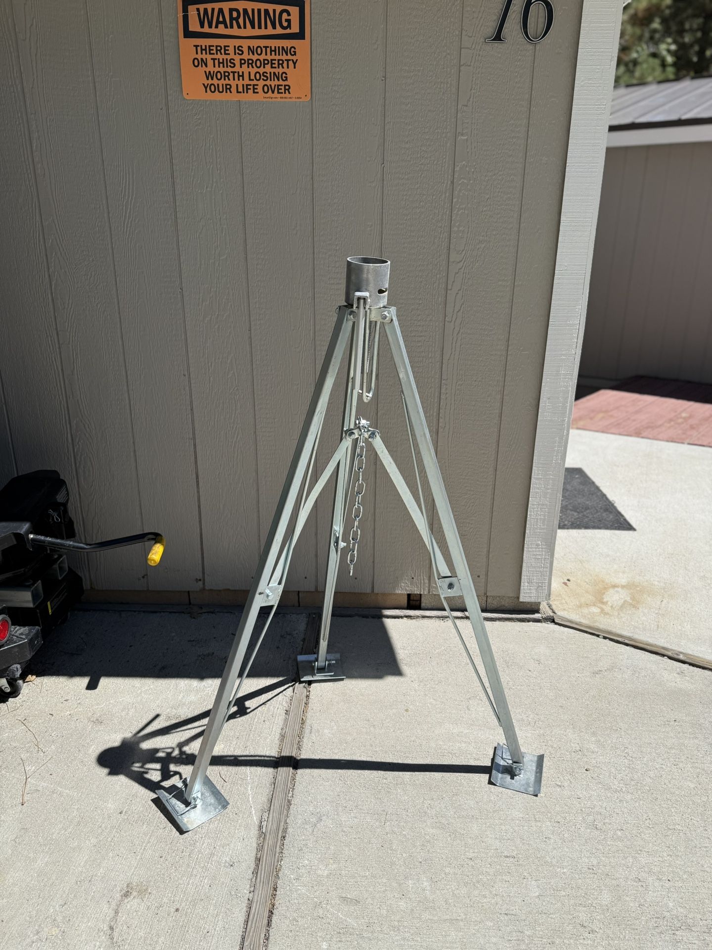 Rv Fifth wheel Tripod Stabilizer