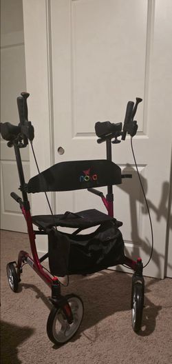 Brand New Nova Upright Rollator Walker with Seat