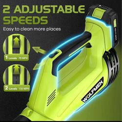 Wolfmen Cordless Leaf Blower