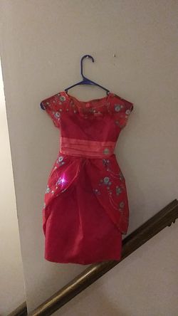 Elena of avalor dress 4-6x