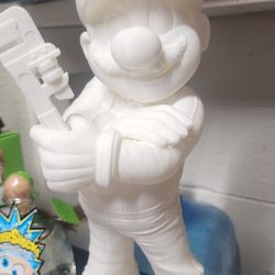 3D Printed Mario Statue