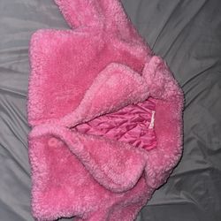 Pink Fur Jacket