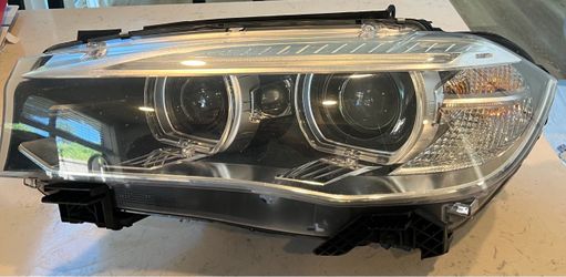2014-2019 BMW X5 X6 F15 F16 XENON LH DRIVER SIDE LED COMPLETE HEADLIGHT LE11E6265 OEM