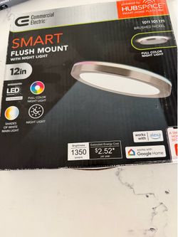 12” smart flush mount