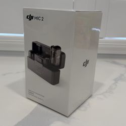 DJI Mic 2 (2 TX + 1 RX + Charging Case) Brand New, Sealed!