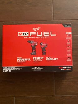 Milwaukee M12 Fuel Combo Kit $180