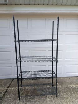 Steel wire shelves