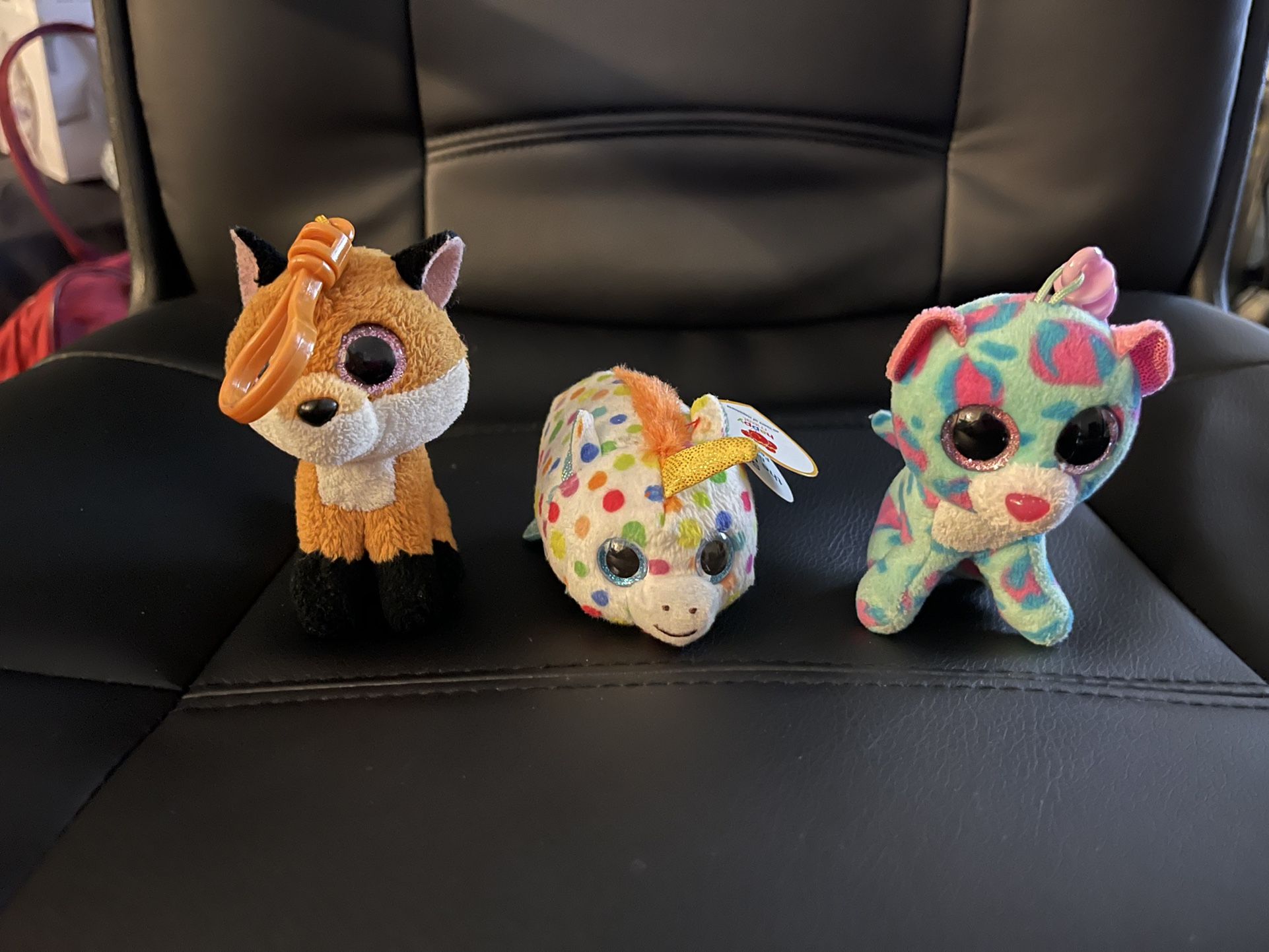 Ty Key Chain Plushy’s Lot