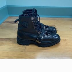 Karl Lagerfeld Combat Boots Sz 9