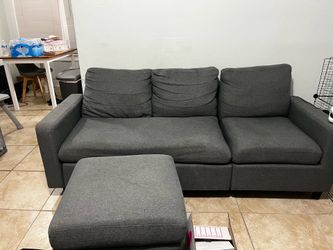 Small Gray Sofa