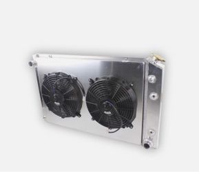 4 Row Radiator Fan Shroud For 1973– 1987 Chevy GMC C/K C10 C20 C30 K10 K20 C2500