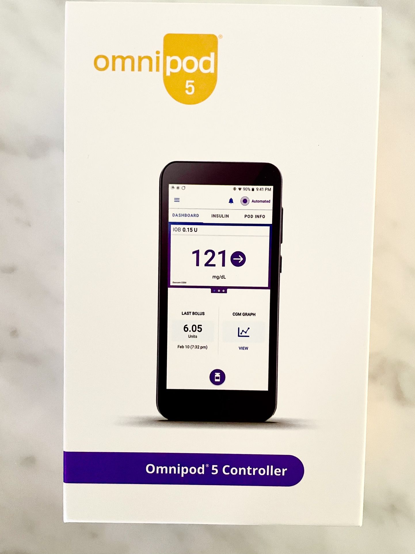 Omnipod 5 Controller PDM New In Box