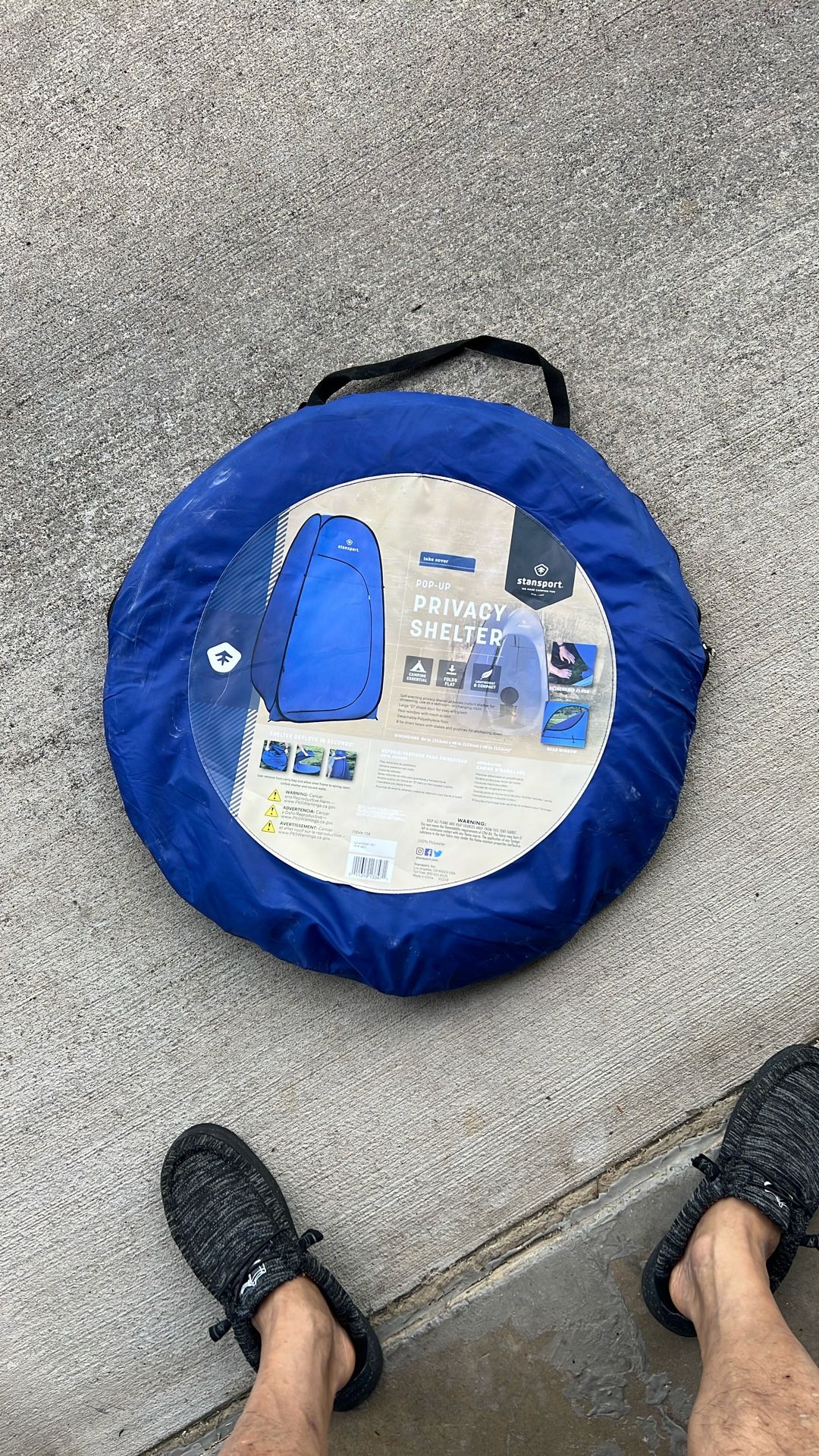 Pop-up Privacy Shelter