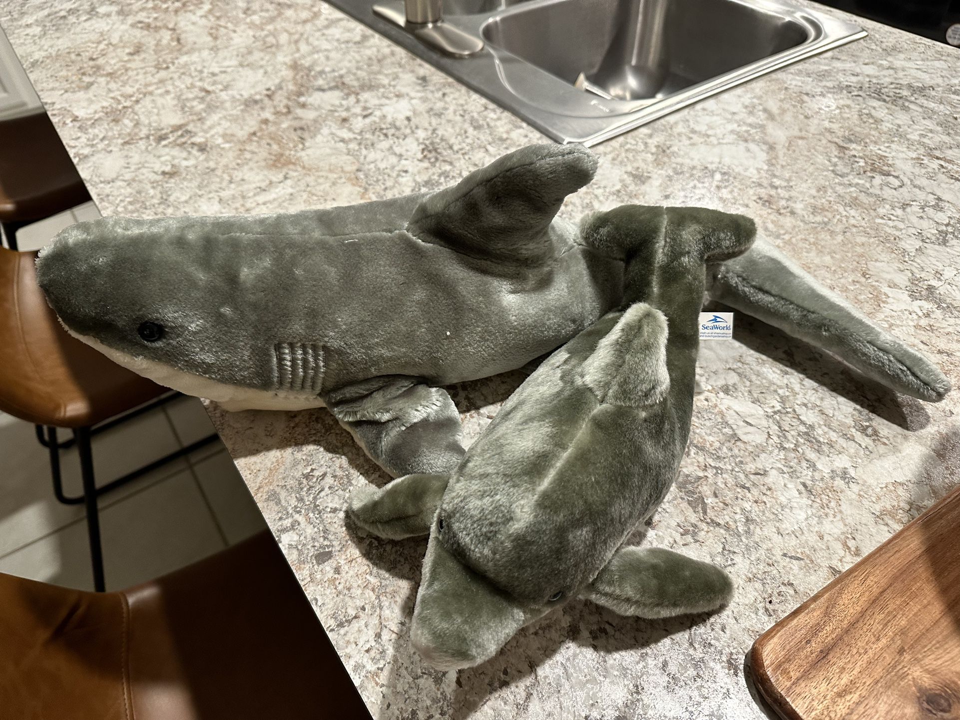 Shark And Dolphin Plush 