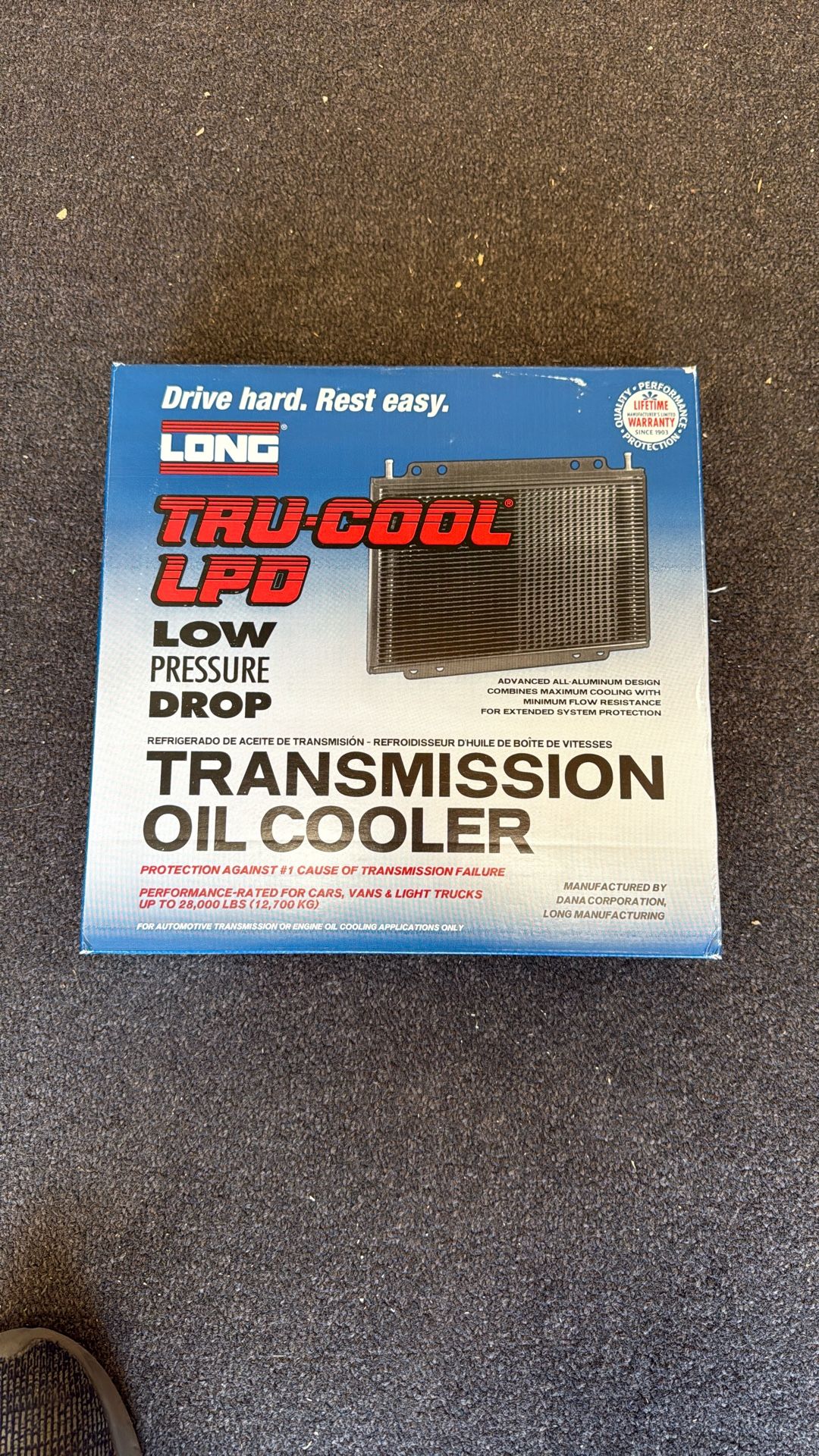 Small Transmission Cooler