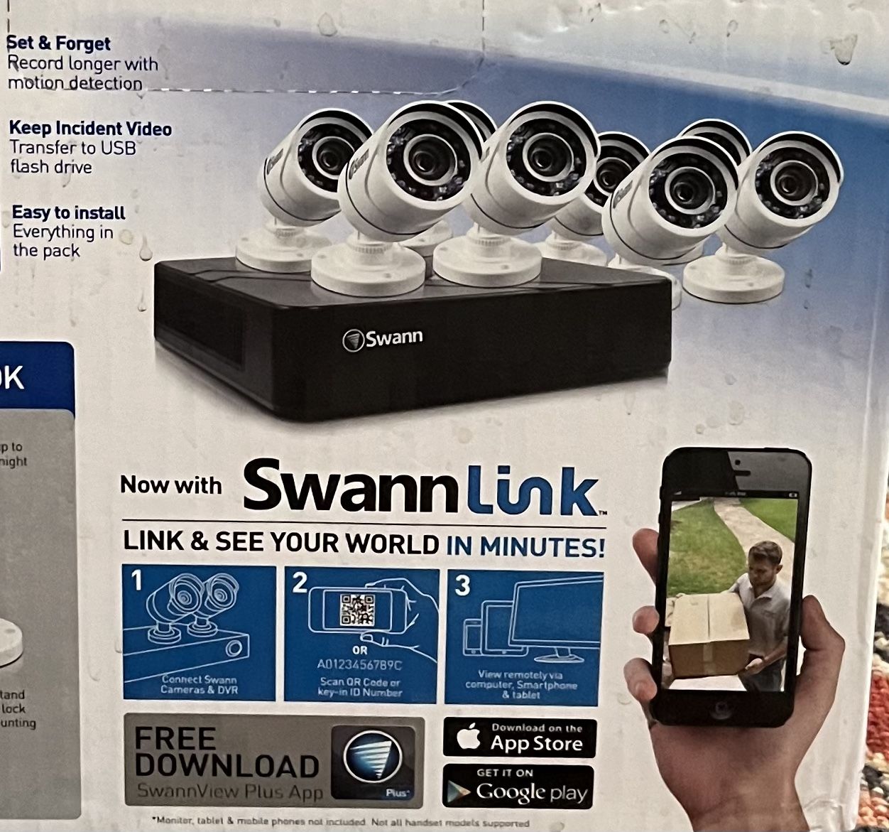 Complete HD Security  8 Camera !!! Night & Day Vision.  