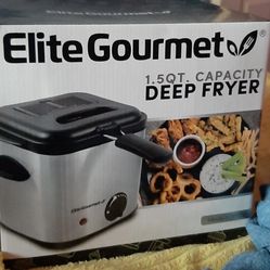Elite Gourmet 1.5 QT Capacity Deep Fryer