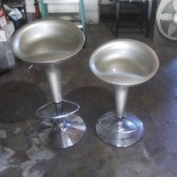 Two Bar and  Barber Chairs