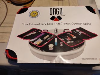 Makeup Case For Use On Table Or Sink In Bathroom 