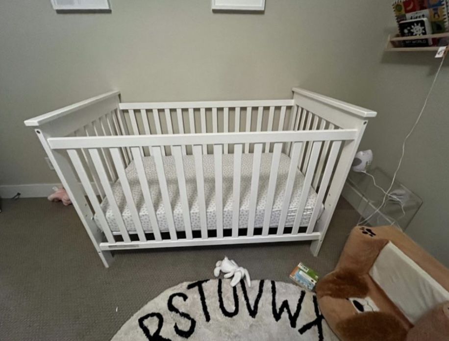 Crib And Mattress