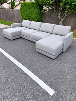 Crate and Barrel Sectional Couch